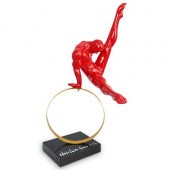 CHARLES ACROBAT SCULPTUREDESCR