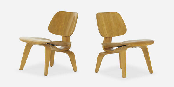Charles and Ray Eames. LCWs, set of