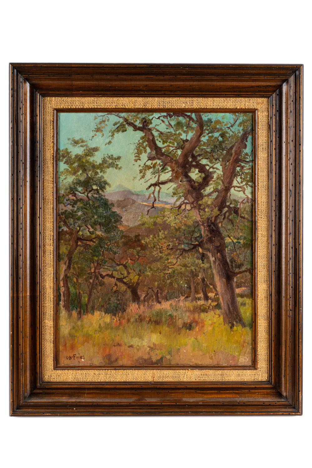 CHARLES ARTHUR FRIES (1854 - 1940):