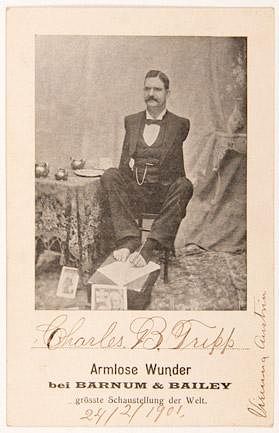 CHARLES B. TRIPP. ARMLESS WONDER