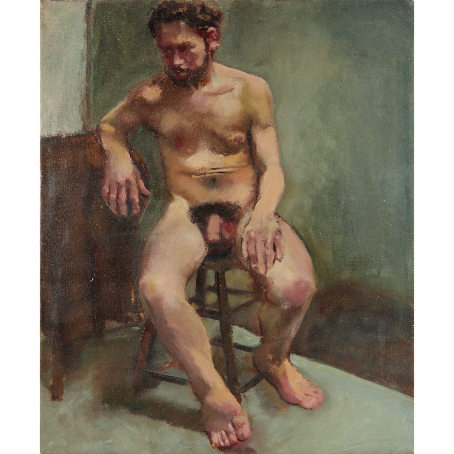 CHARLES BOWDISH, NUDE MALE