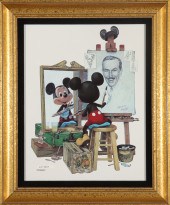 CHARLES BOYER MICKEY SELF-PORT