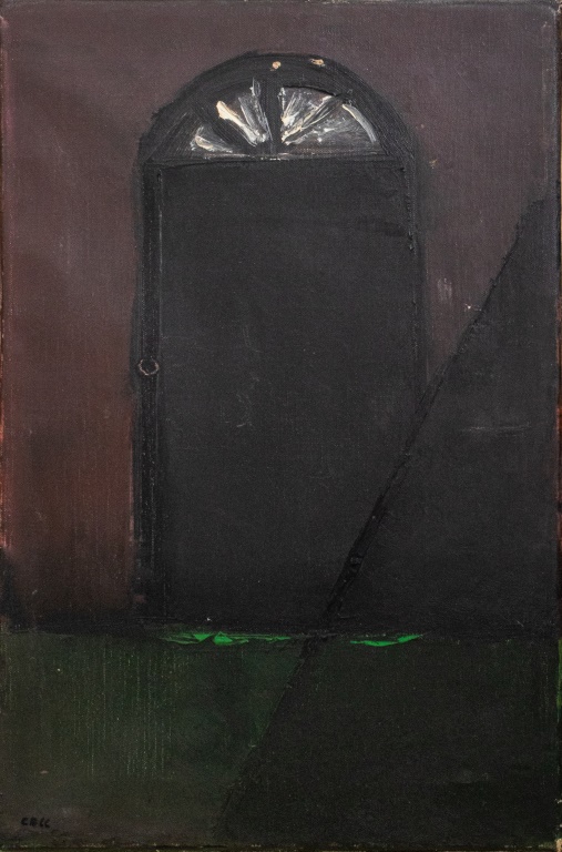 CHARLES BRADY "FOR BILL ..." OIL ON