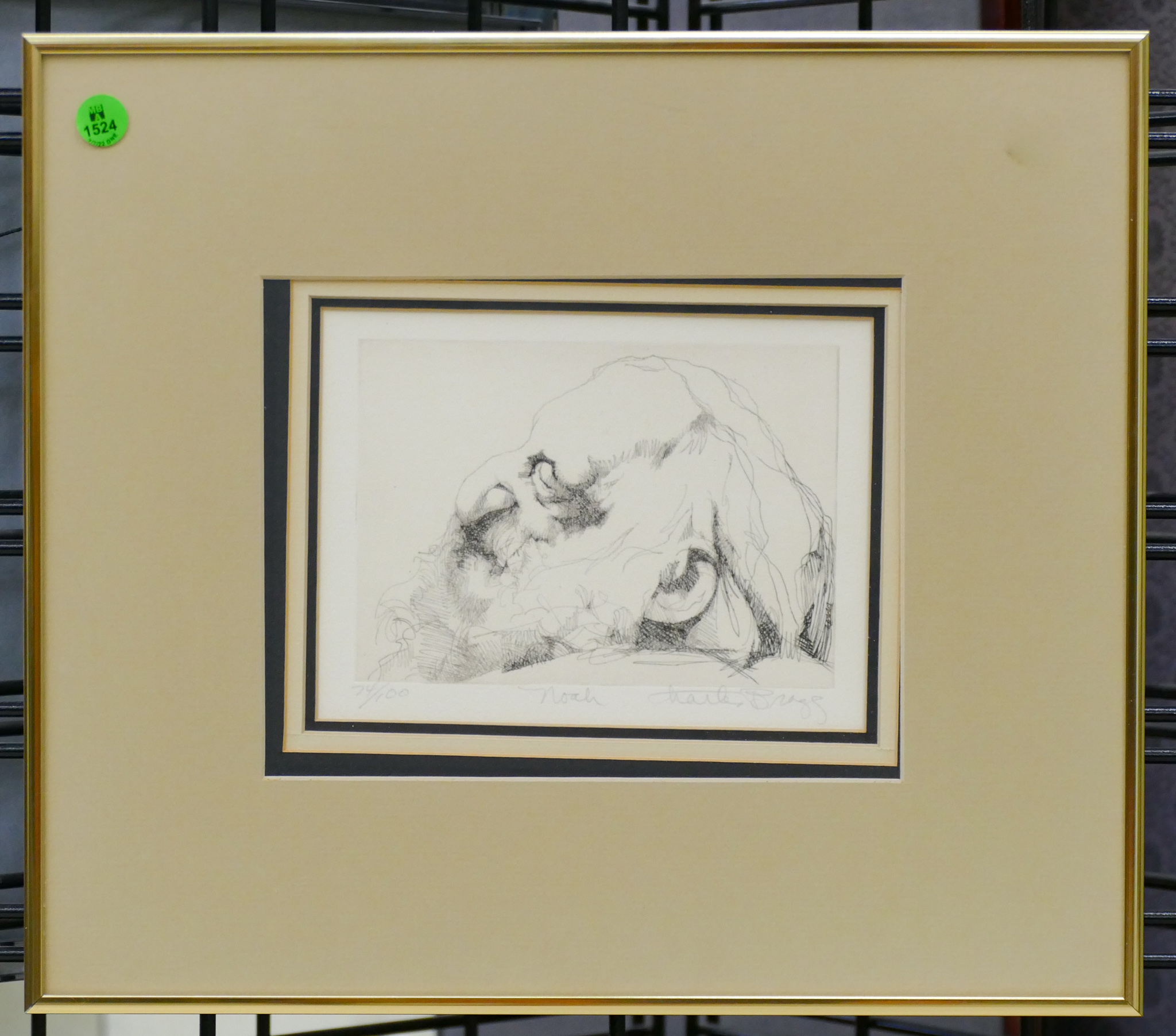 Charles Bragg ''Noah'' Signed