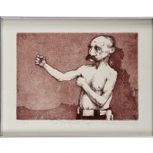 CHARLES BRAGG, SIGNED LITHOGRA
