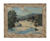 CHARLES BUCKLER "WINTER LANDSC