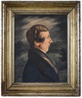 CHARLES BURTON MINIATURE PORTR