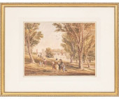 CHARLES CATTERMOLE WATERCOLOR<
