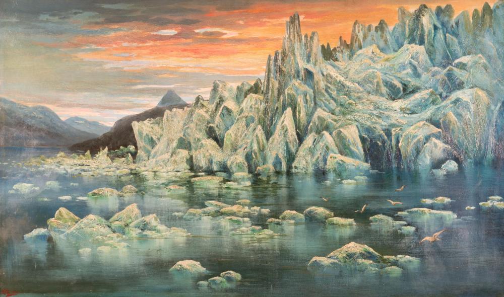 CHARLES CHRISTIAN EISELE OIL ON