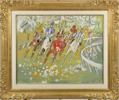 CHARLES COBELLE OIL ON CANVAS,