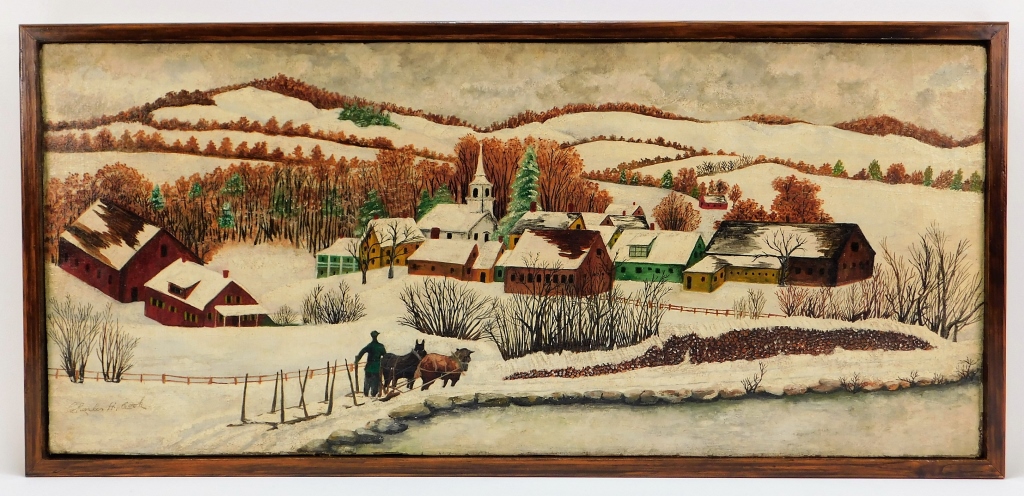 CHARLES COOK PRIMITIVE WINTER
