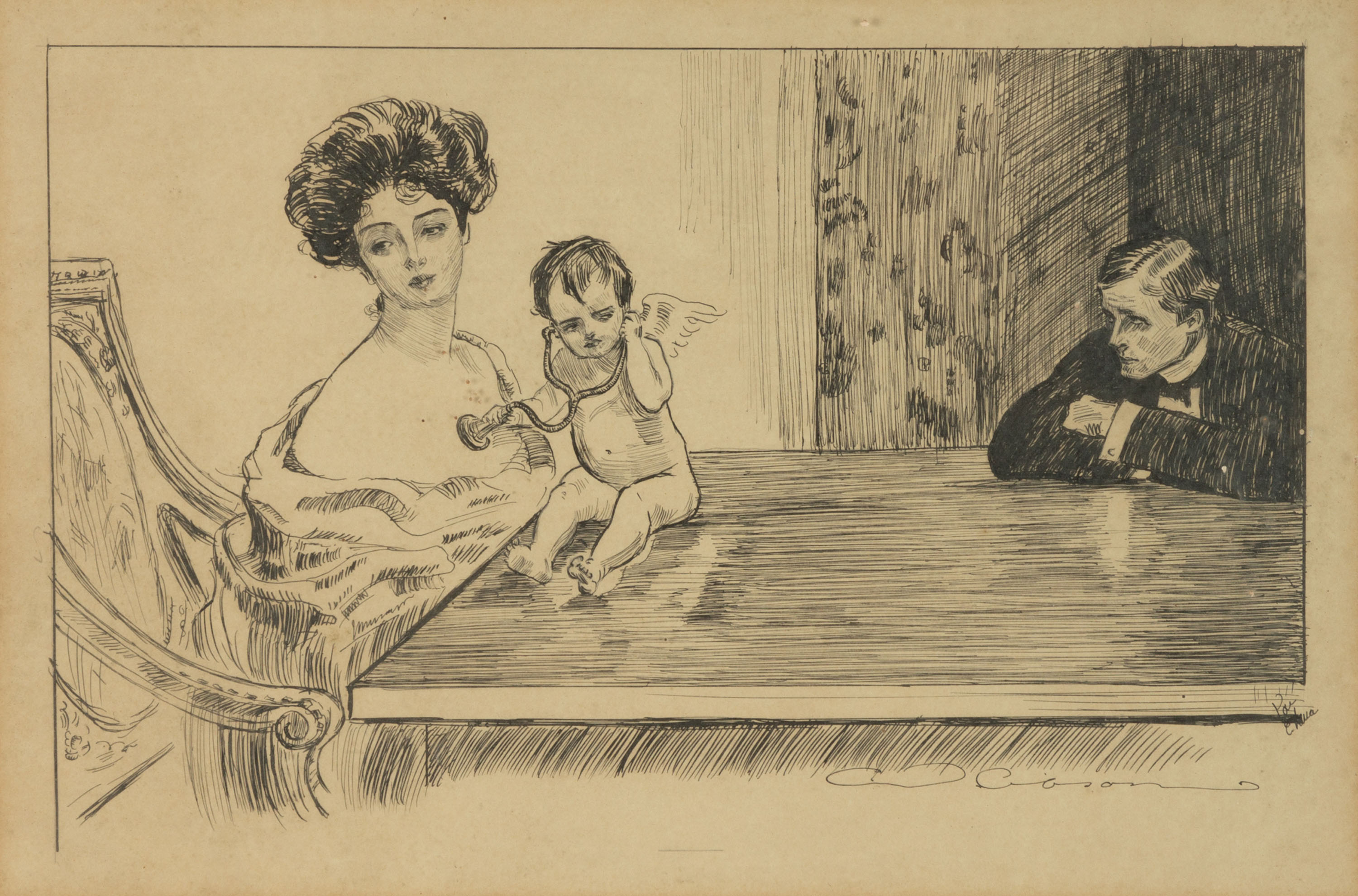 CHARLES DANA GIBSON (AMERICAN,