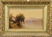 CHARLES DAY HUNT OIL ON CANVAS