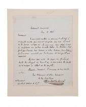 CHARLES DICKENS HANDWRITTEN AN