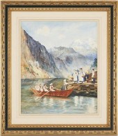 CHARLES DIXON W/C PAINTING, WO