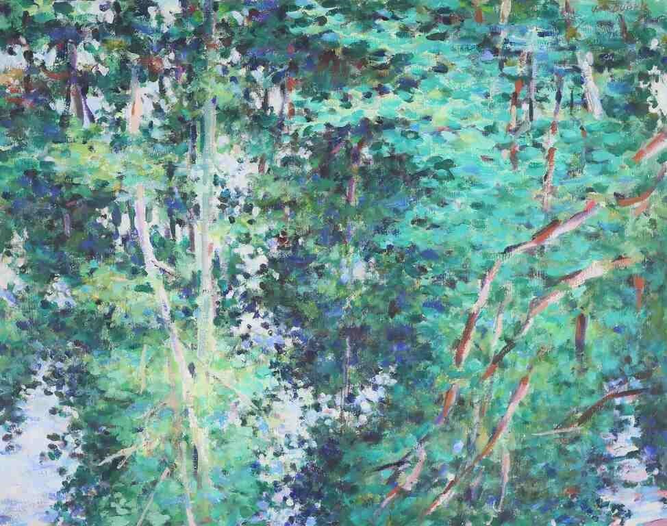 CHARLES DUBACK OIL ON CANVAS