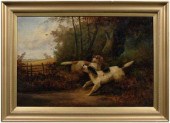 Charles Dudley sporting painti