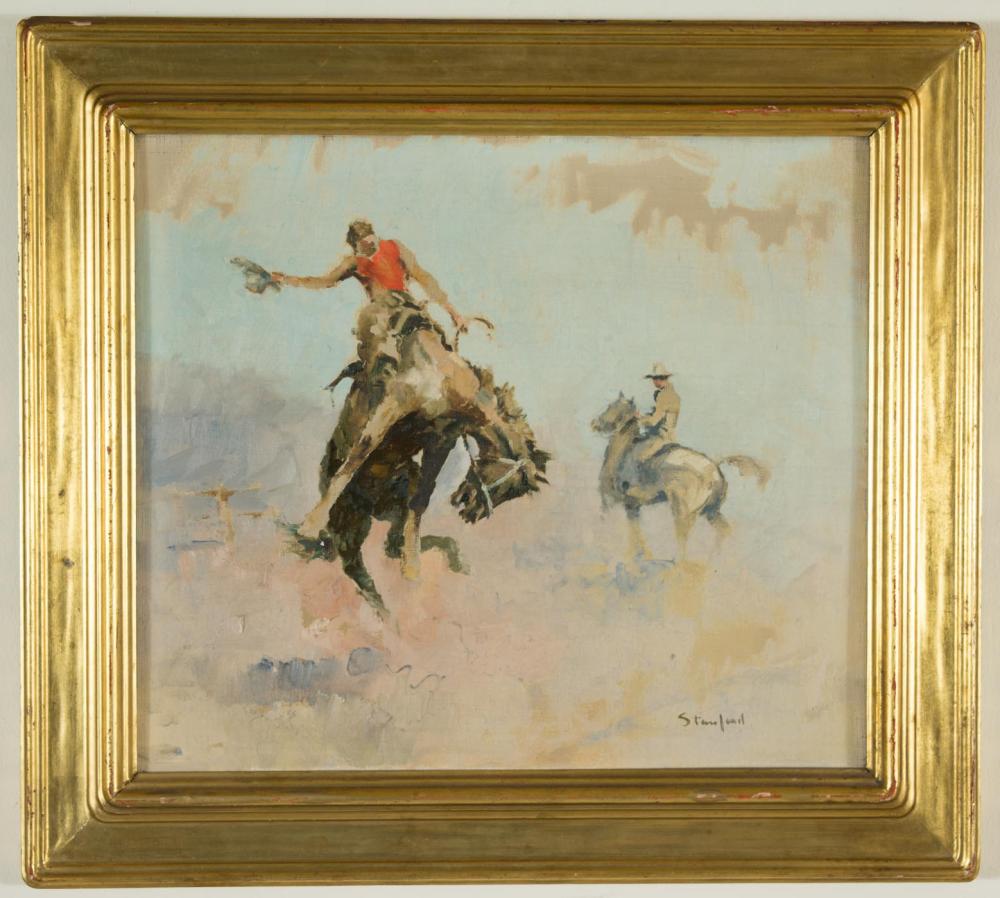 CHARLES E. STANFORD OIL ON