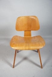 CHARLES EAMES DCW SIDE CHAIR,
