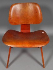 CHARLES EAMES RED STAINED BIRC