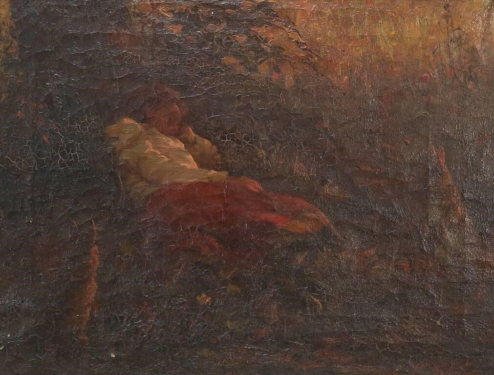 CHARLES EDWARD STEWART OIL ON