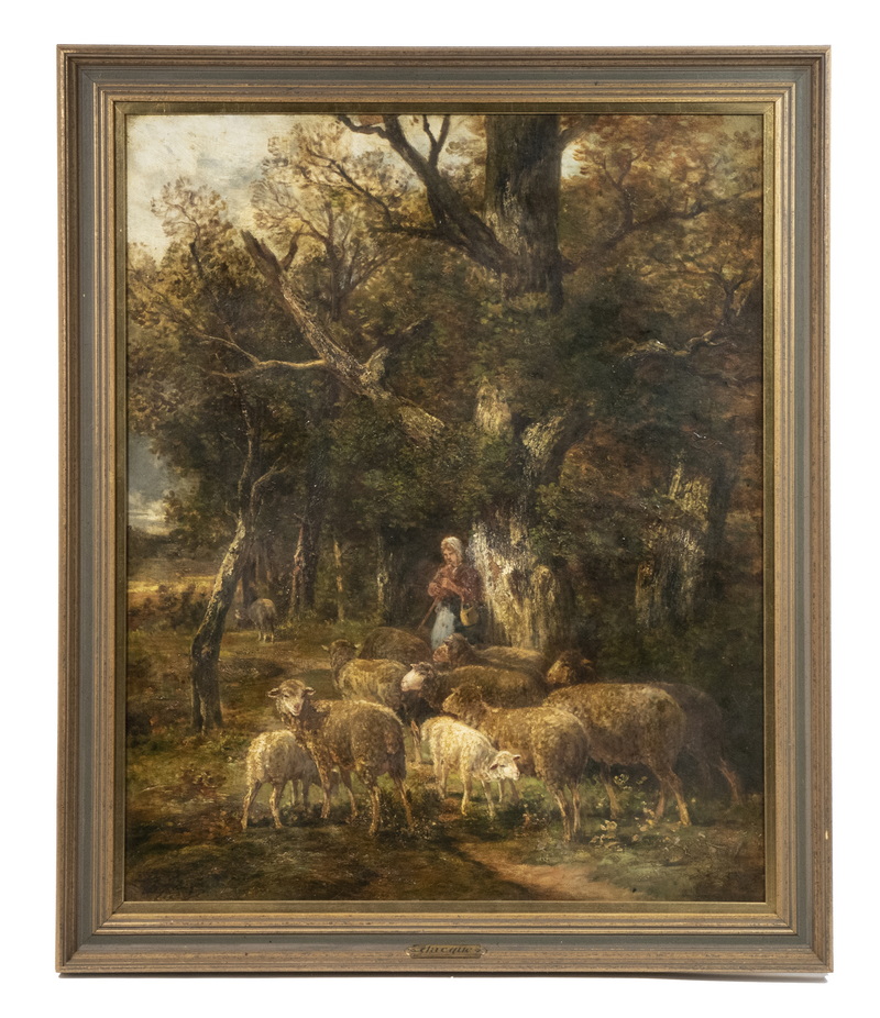 CHARLES EMILE JACQUE (FRANCE,