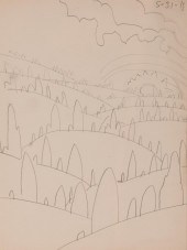 CHARLES EPHRAIM BURCHFIELD, (A