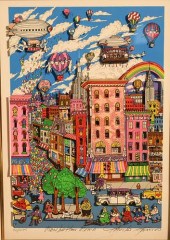 CHARLES FAZZINO 3-D POP ART MI