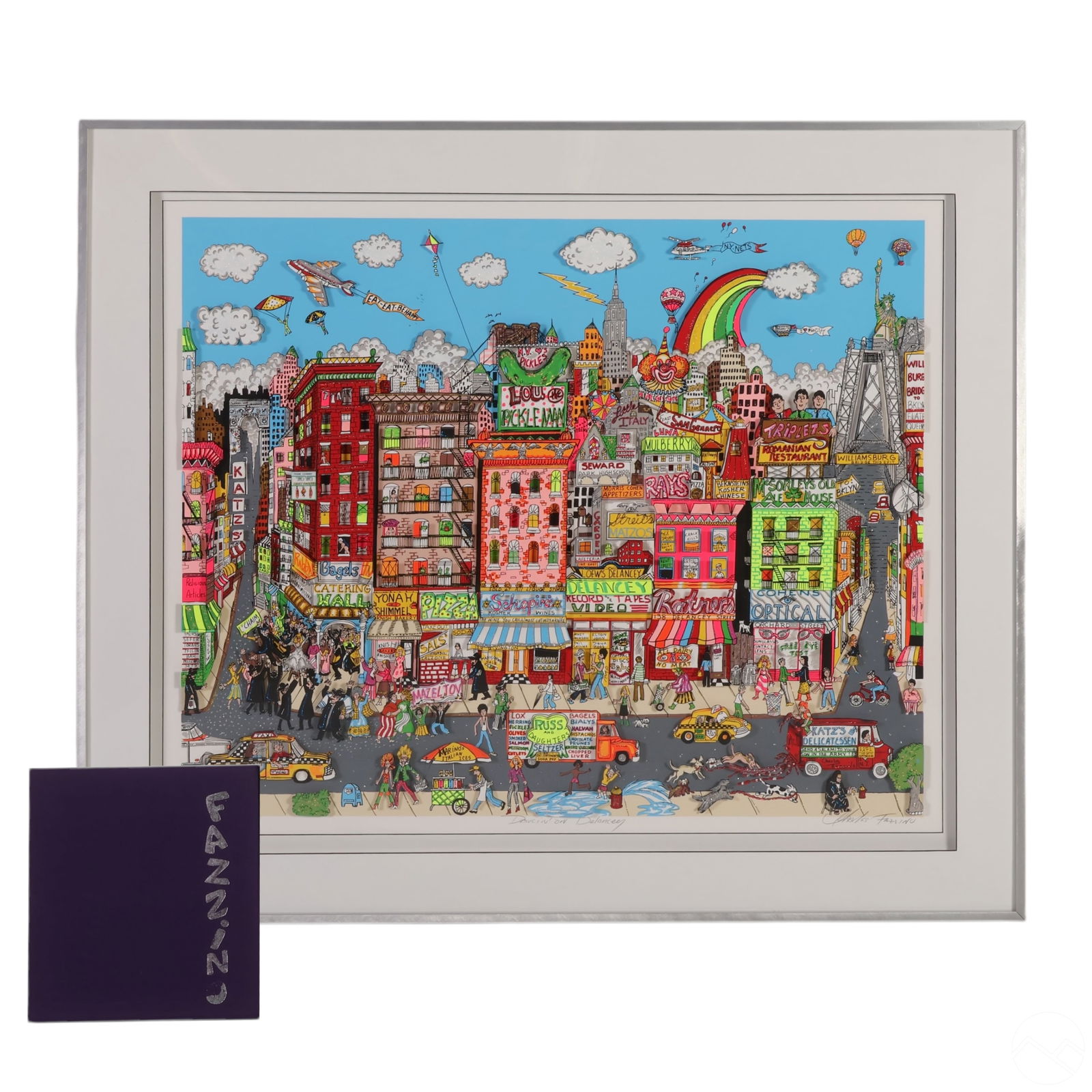CHARLES FAZZINO NYC SERIGRAPH &