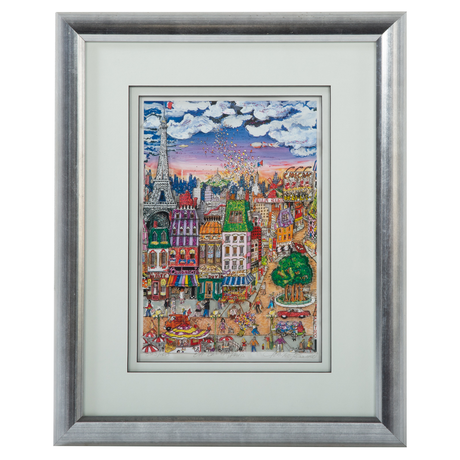 CHARLES FAZZINO. "OH-LA-LA, PARIS,"
