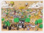CHARLES FAZZINO 'WEDDING IN JE