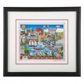 CHARLES FAZZINO."CRACKIN' CRAB