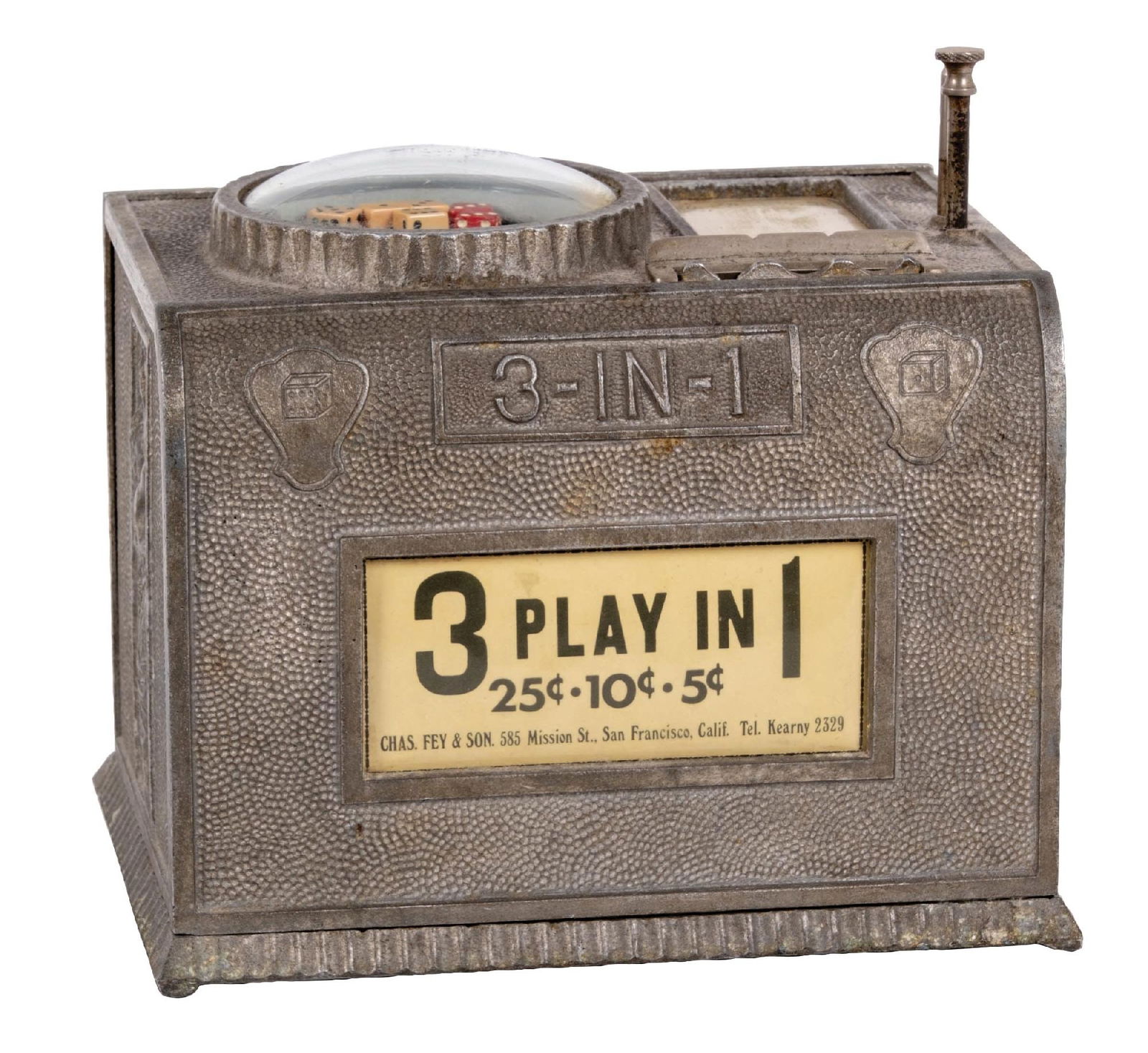 CHARLES FEY MULTI-COIN 3-IN-1