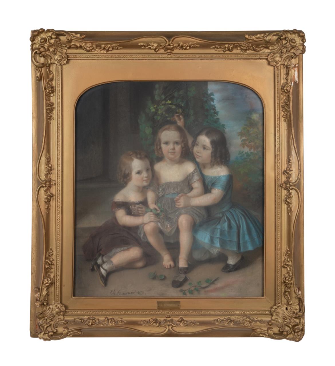 CHARLES FOURNIER "THREE YOUNG