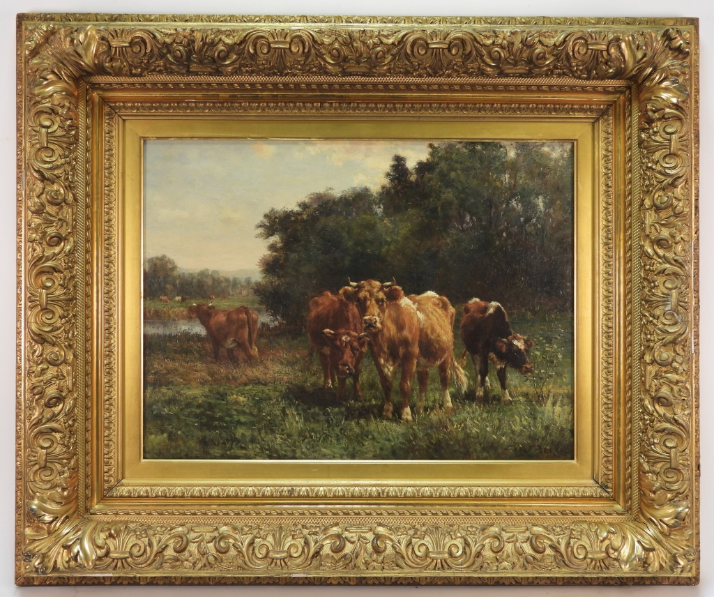 CHARLES FRANKLIN PIERCE COWS AT