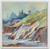 CHARLES GOODHUE, OIL ON MASONI