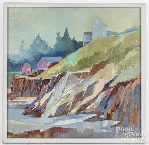 CHARLES GOODHUE, OIL ON