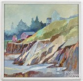 CHARLES GOODHUE, OIL ON MASONI