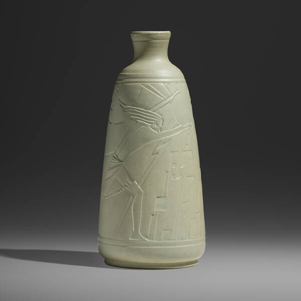 Charles Harder. Tall vase with