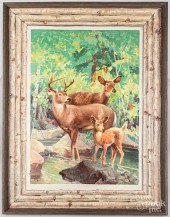 CHARLES HARGENS OIL ON CANVAS
