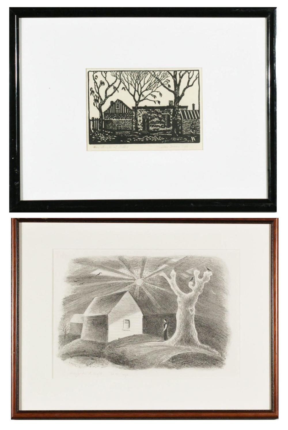 CHARLES HEANEY TWO PRINTSCHARLES
