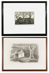 CHARLES HEANEY TWO PRINTSCHARL