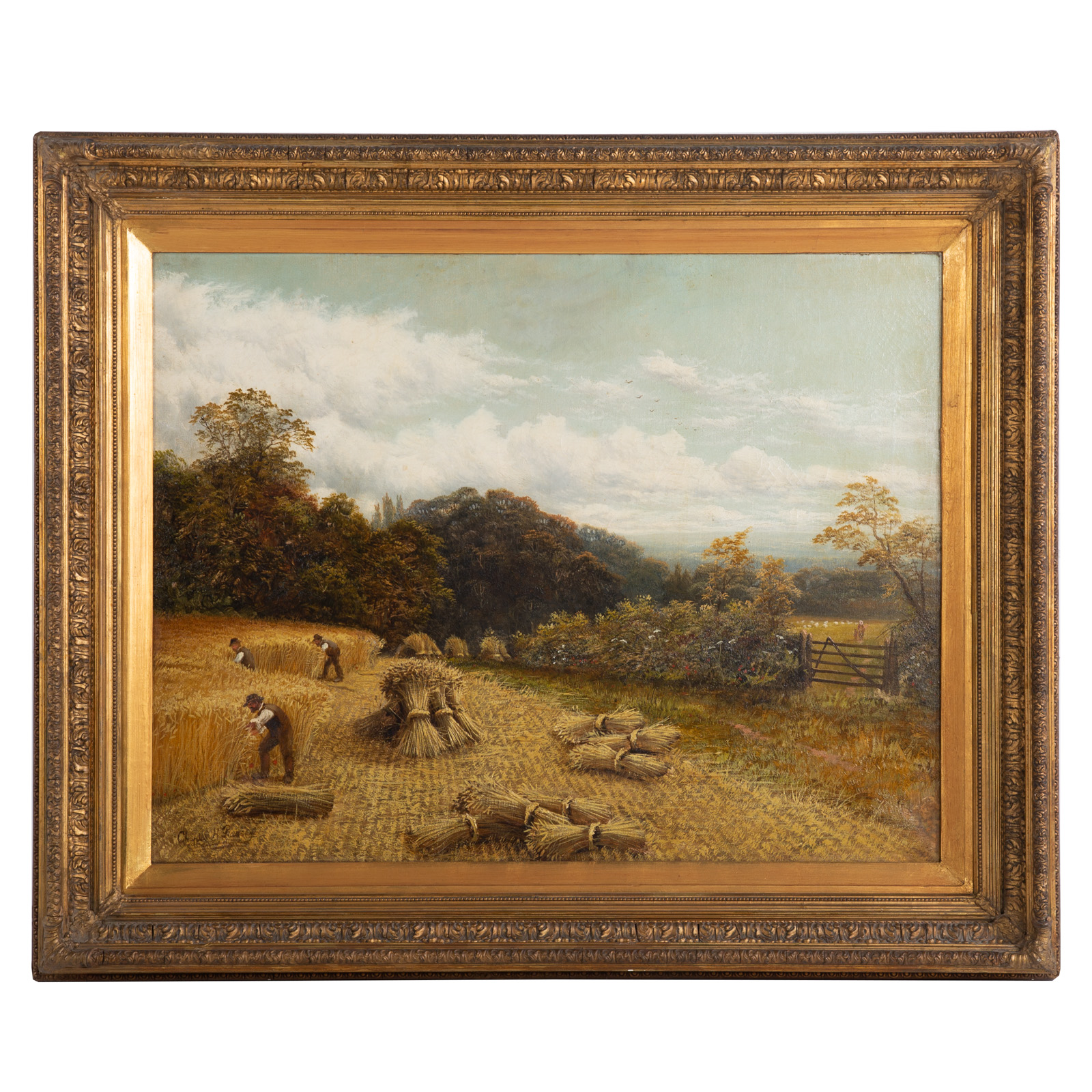 CHARLES HENRY PASSEY. "A CORNFIELD,