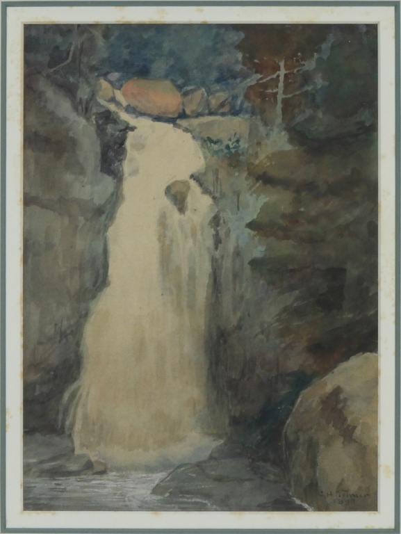 CHARLES HENRY TURNER WATERFALL WC