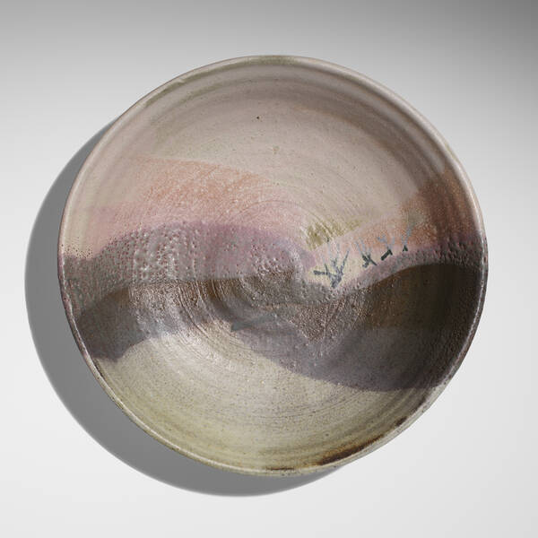 Charles Higa. Bowl. 1984, glazed