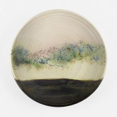 Charles Higa. Large plate. gla