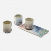 Charles Higa. Three tea cups a