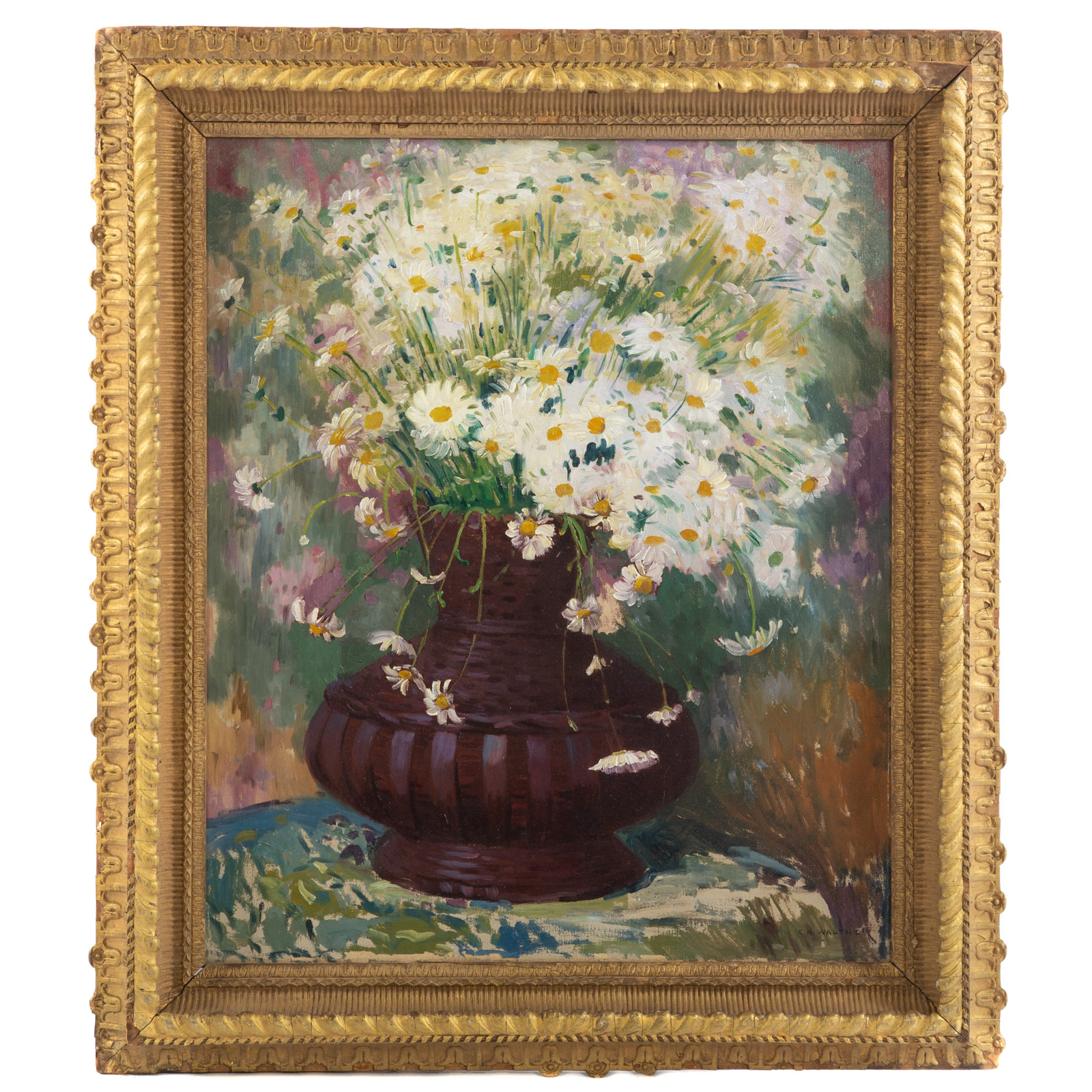CHARLES HUGO WALTHER. STILL LIFE