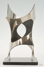 CHARLES HUNTINGTON STEEL SCULP