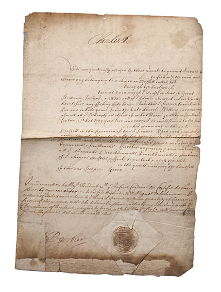 Charles I King of England DS